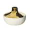 5.5&#x22; Elegance Ceramic Decorative Vase with Gold Accents